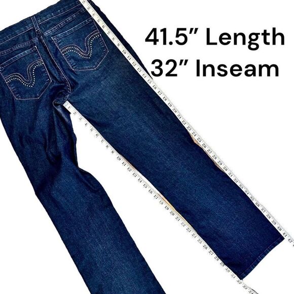 NYJD Bootcut Rhinestone Jeans Sz 6 - Picture 8 of 10